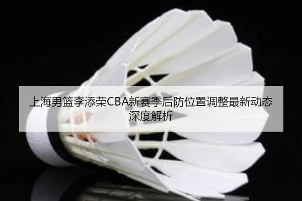 上海男篮李添荣CBA新赛季后防位置调整最新动态深度解析
